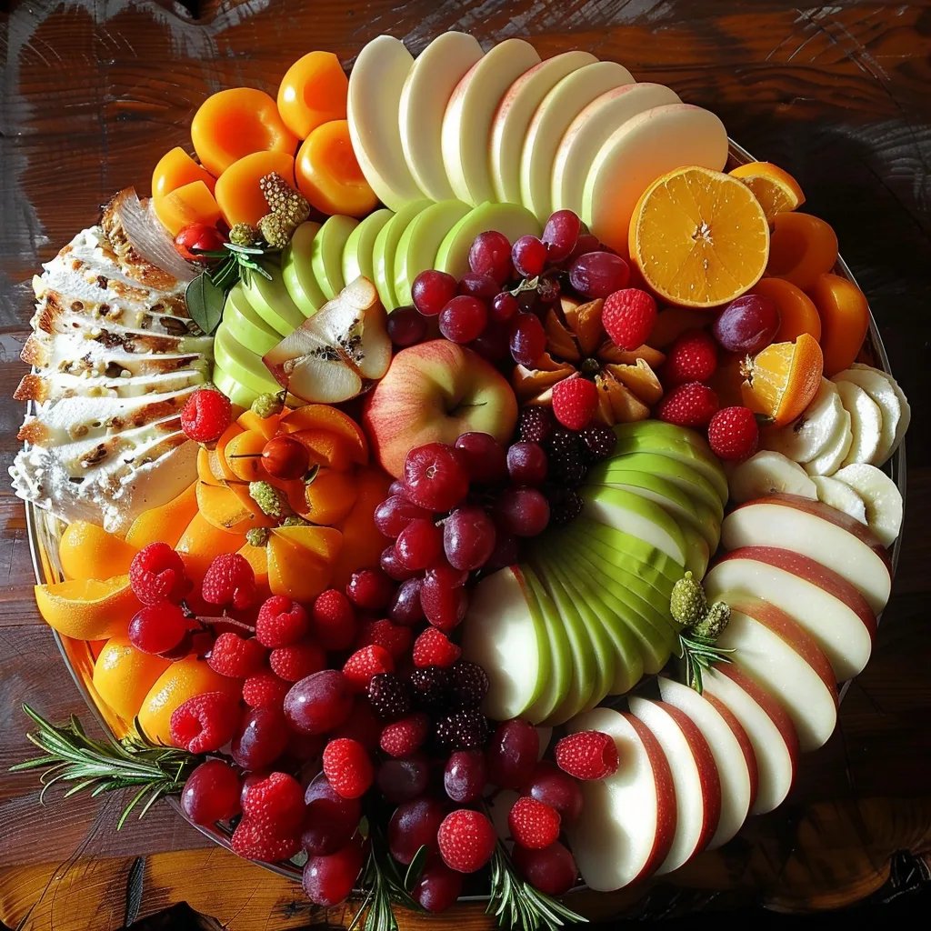 Fruit Turkey Platter