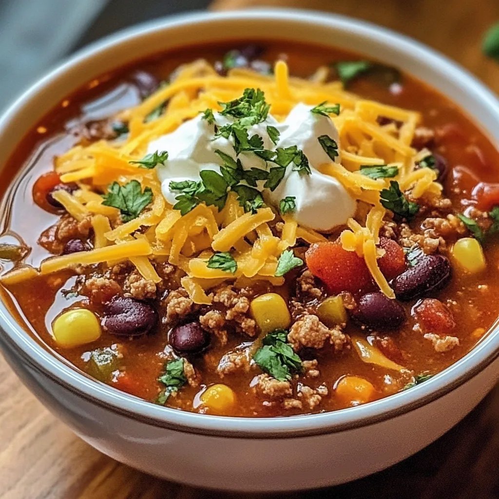 Quick & Easy Taco Soup