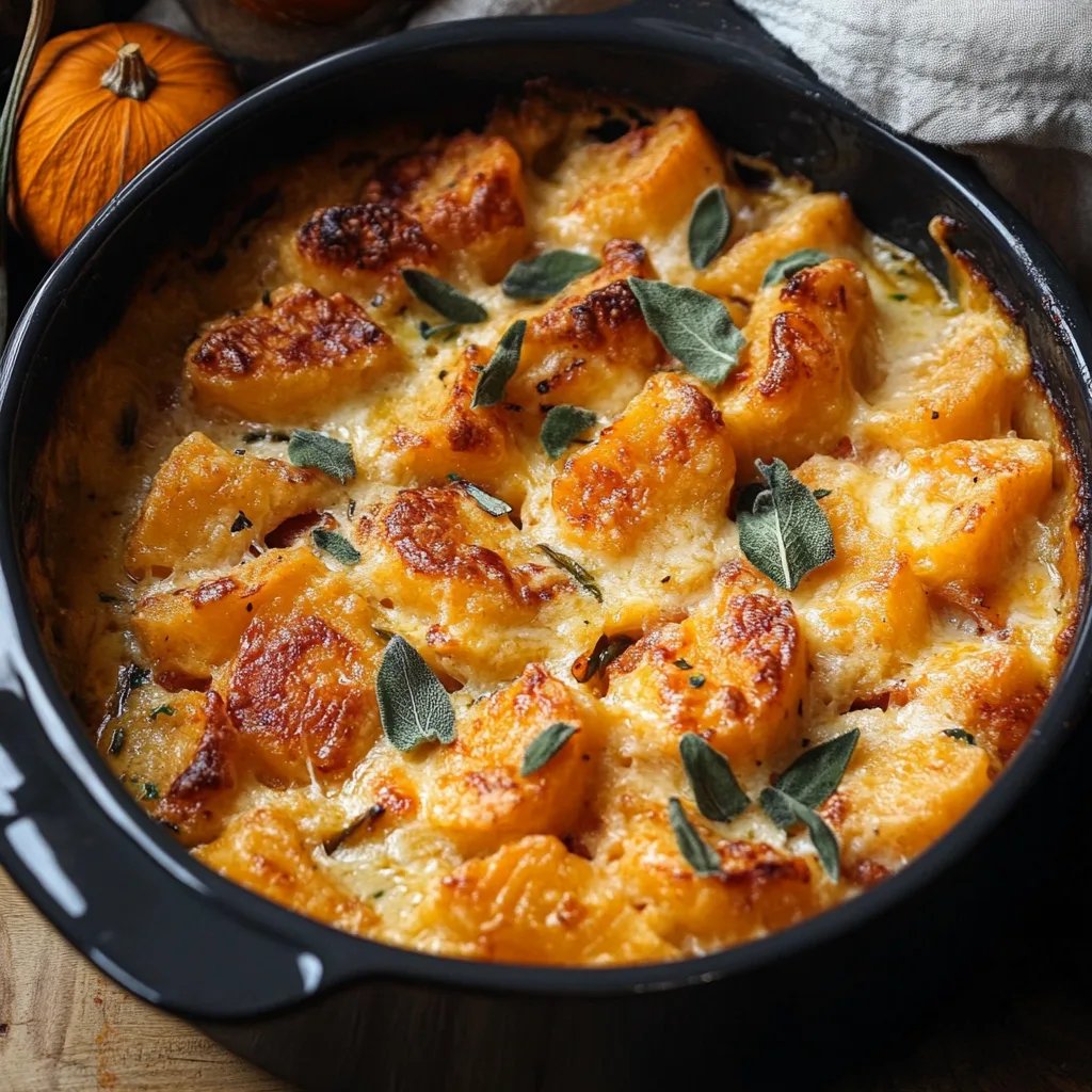 Pumpkin Gnocchi Bake