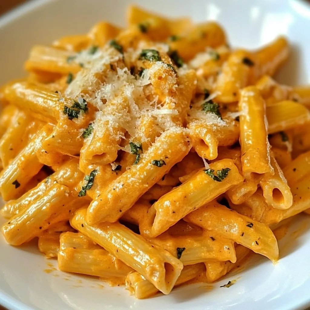 Ultimate Creamy Vegan Pumpkin Pasta