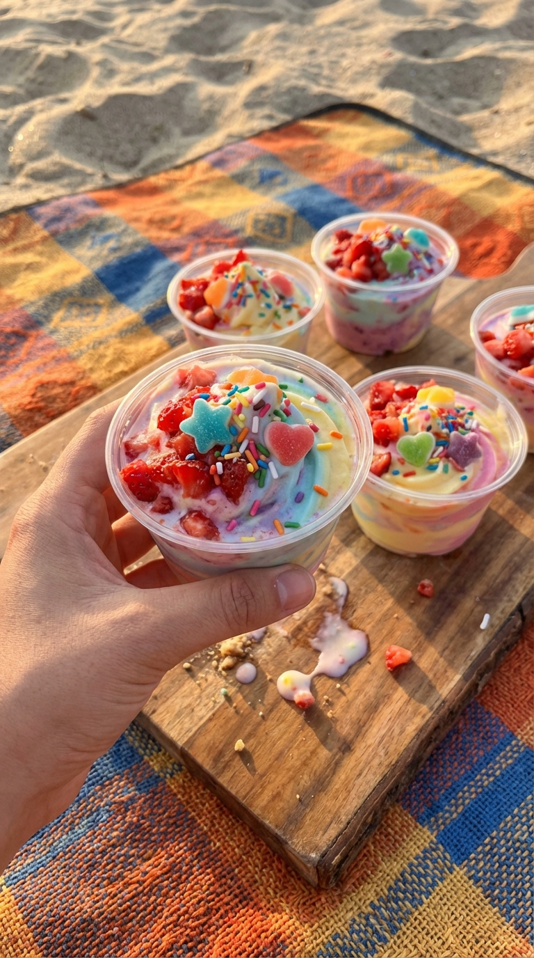 Frozen Yogurt Topping Cups