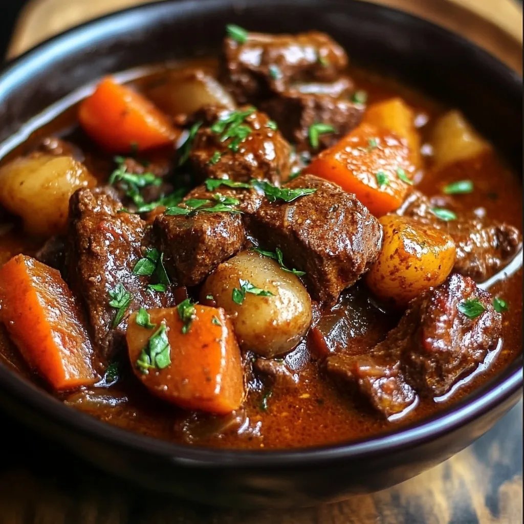 Beef Stew for a Cozy Autumn Night