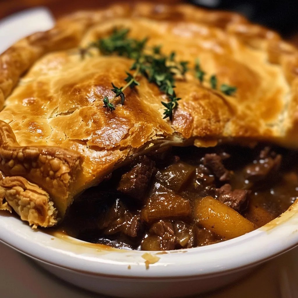 Guinness Braised Beef Pot Pie