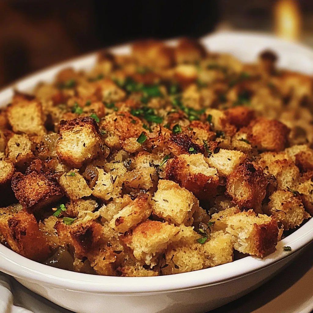 Perfect Homemade Stuffing for the Holidays