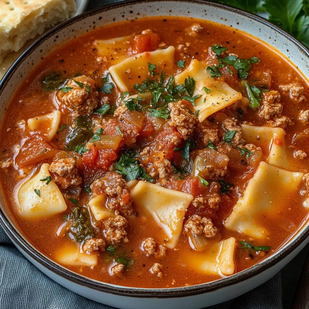 <p>Gluten Free Lasagna Soup: An Incredible Ultimate Recipe</p>