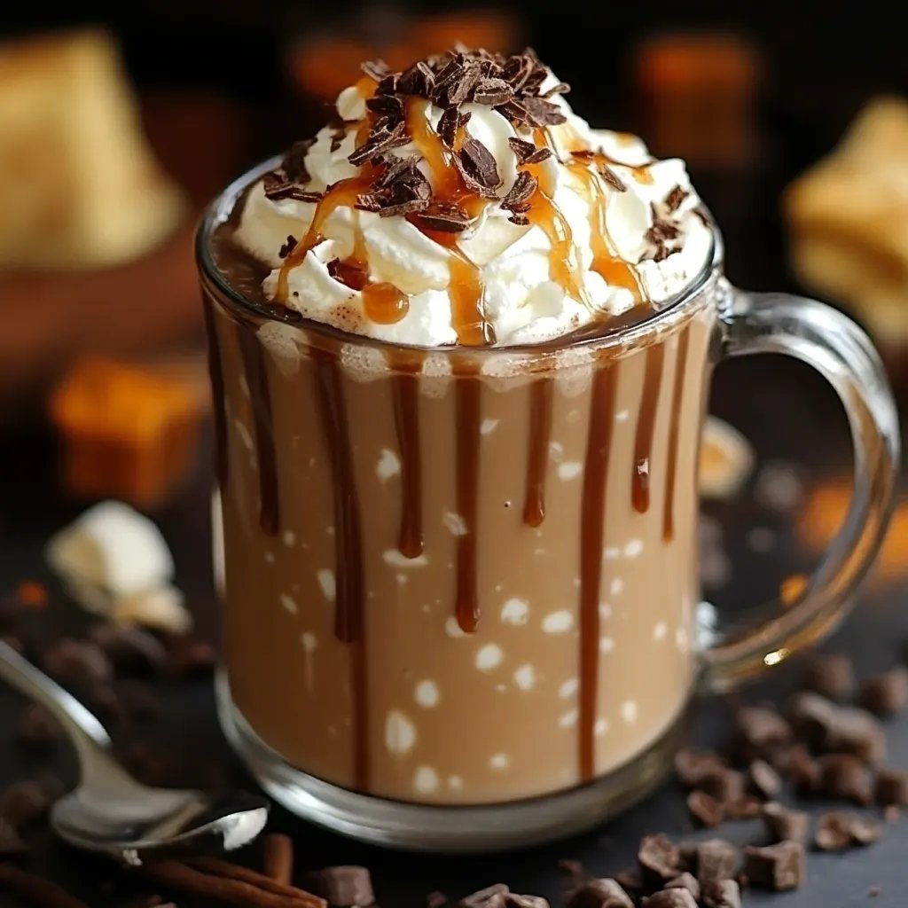 Salted Caramel Hot Chocolate
