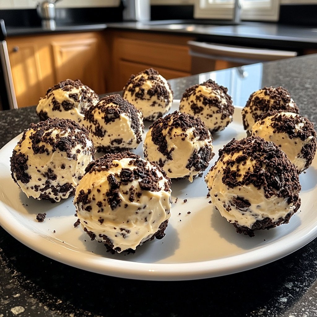 Oreo Cream Cheese Balls
