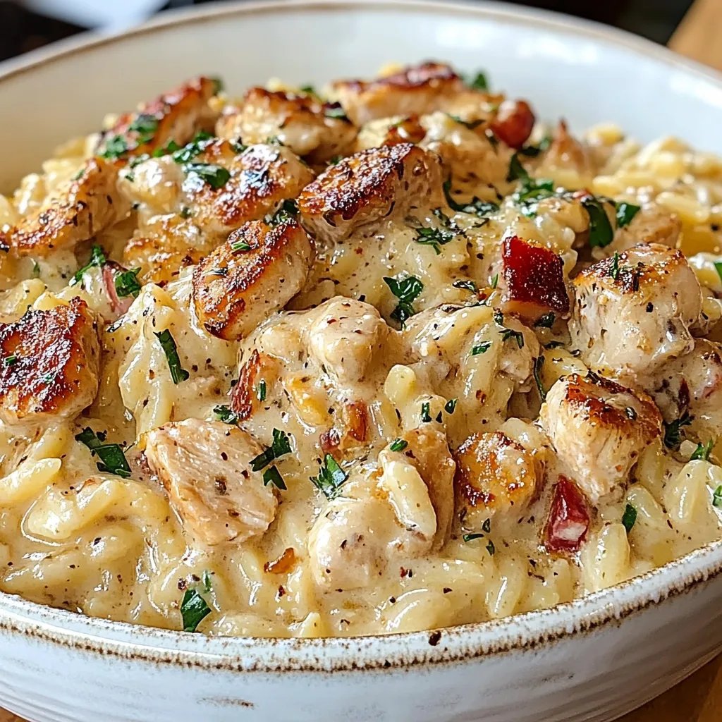 Slow Cooker Creamy Tuscan Chicken Orzo: An Amazing Ultimate Recipe