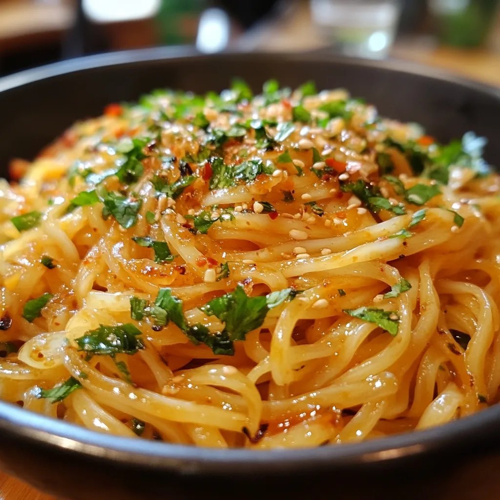 Spicy Garlic Noodles: An Incredible Ultimate Recipe