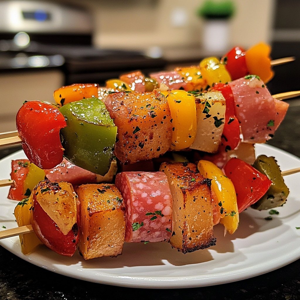 Festive Charcuterie Skewers