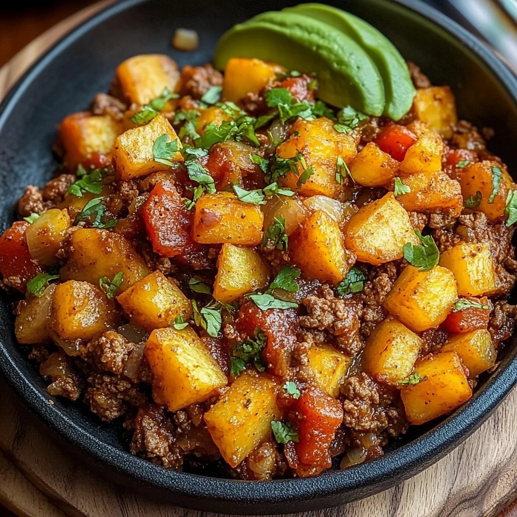 Southwest Ground Beef & Sweet Potato Skillet: An Incredible Ultimate Recipe