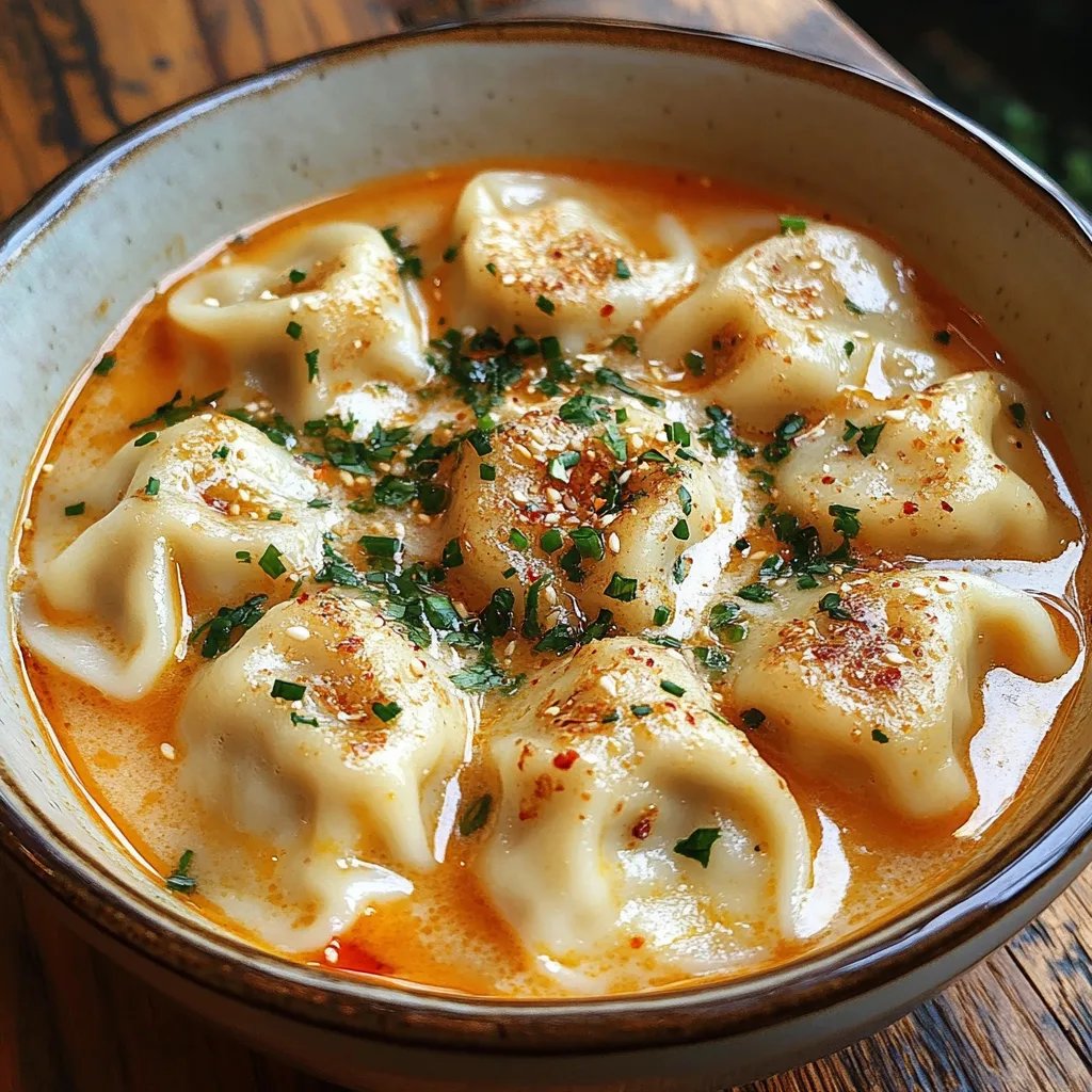 Thai Coconut Curry Dumpling Soup: An Incredible 7-Ingredient Recipe