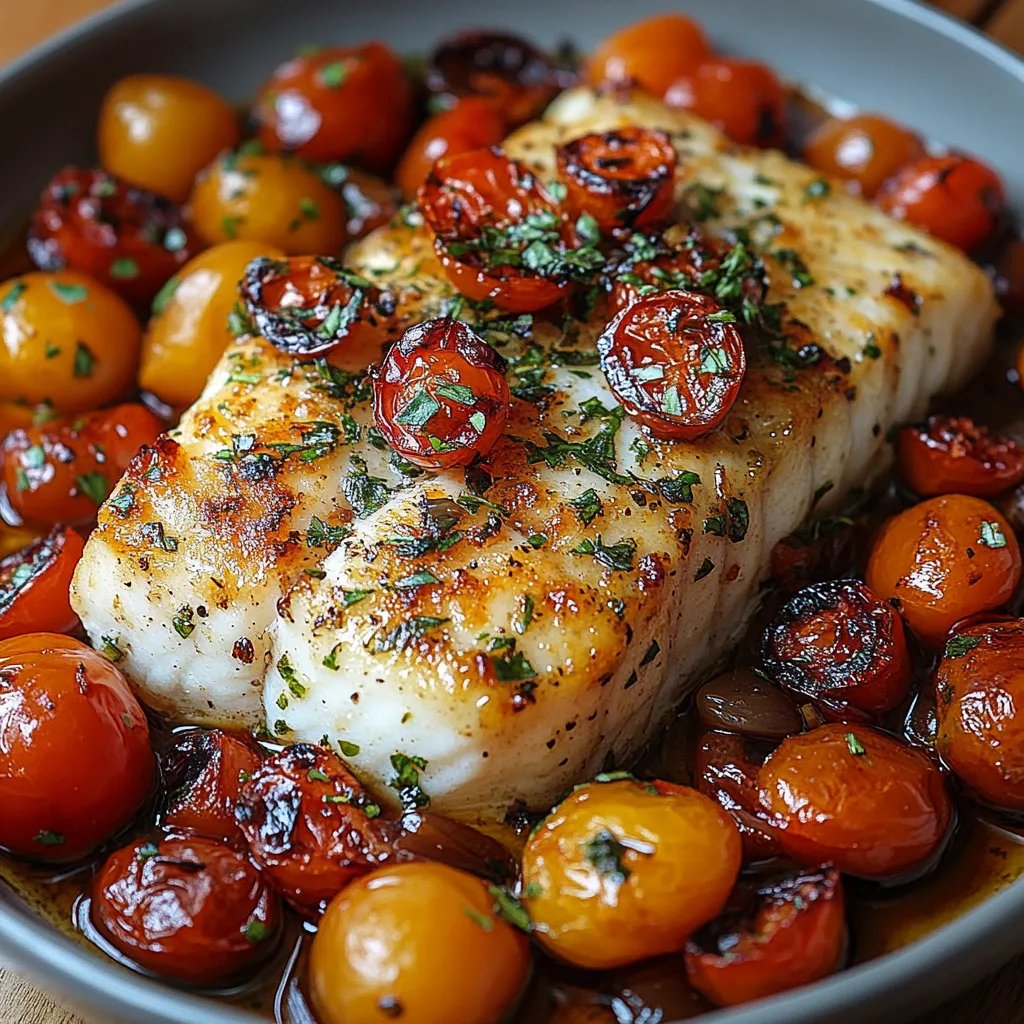 Mediterranean Baked Cod: An Amazing Ultimate Recipe