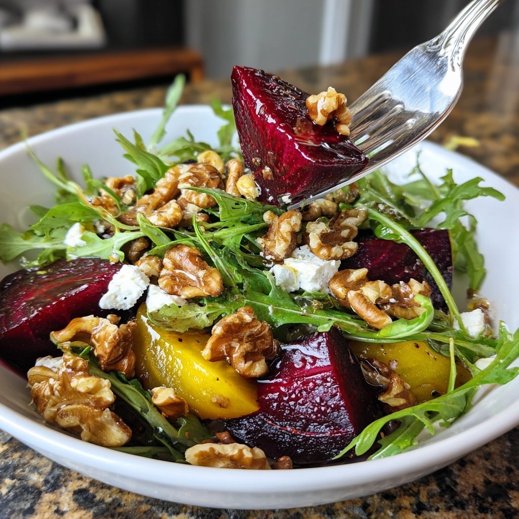 Savory Roasted Beet Salad