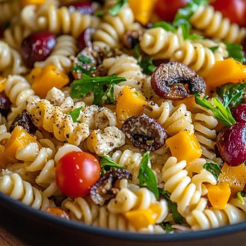 Fall Harvest Pasta Salad