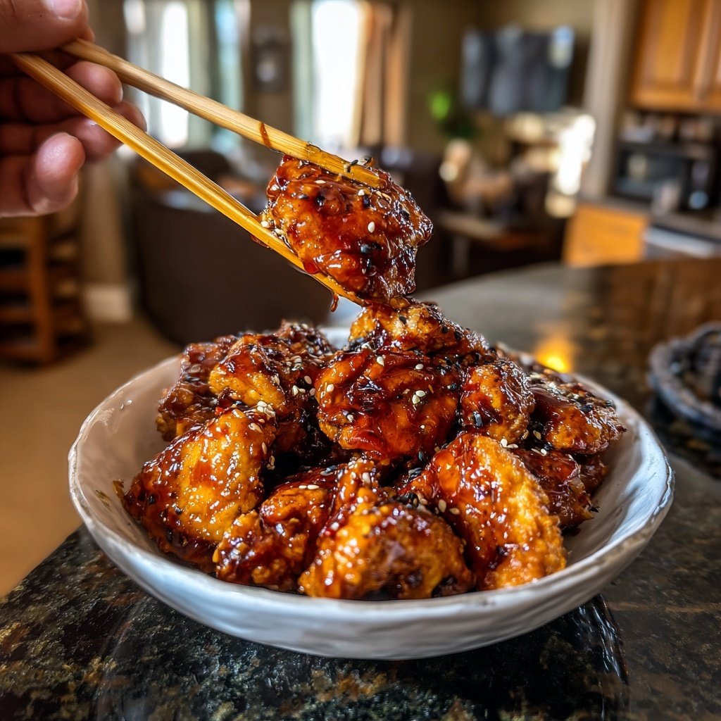 Teriyaki Chicken Glazed Tender Sauce