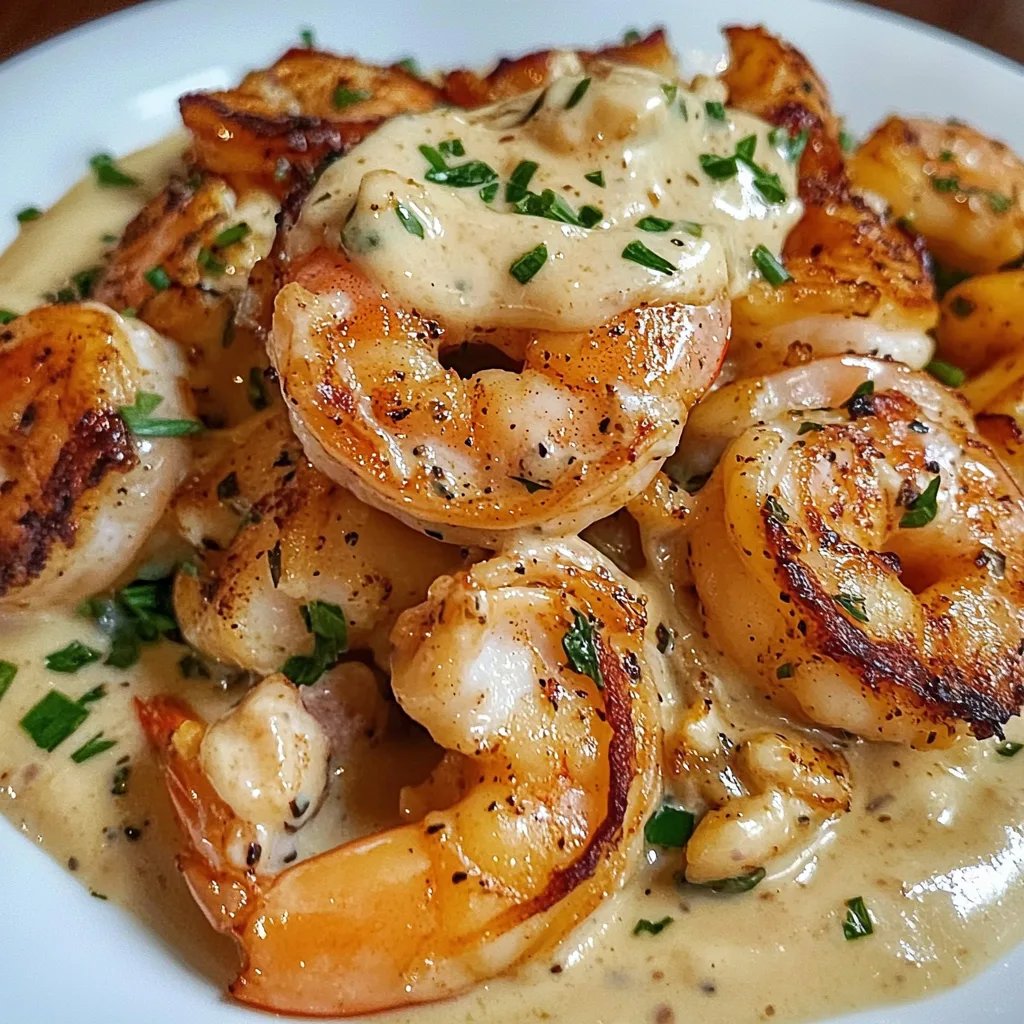 Cajun Shrimp & Salmon w/ Garlic Cream Sauce: An Incredible Ultimate Recipe