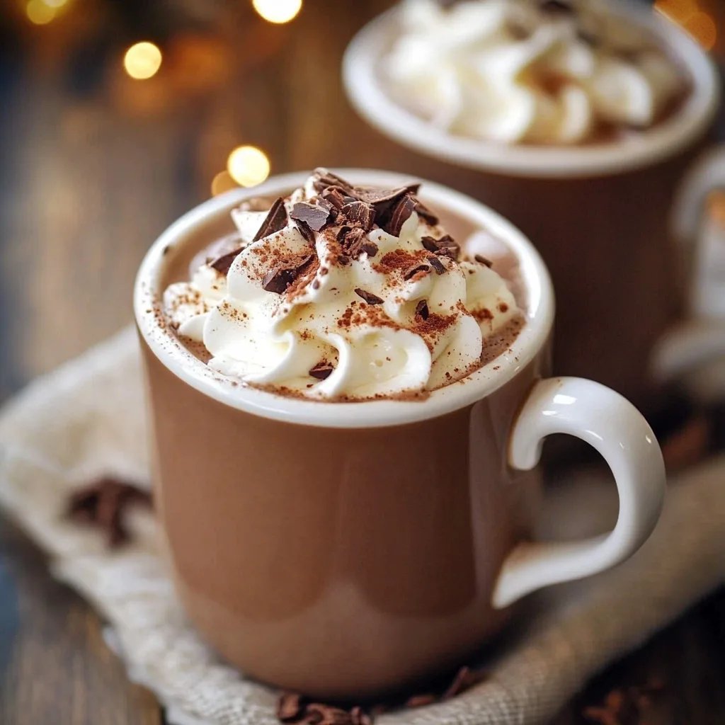 Creamy Homemade Hot Cocoa