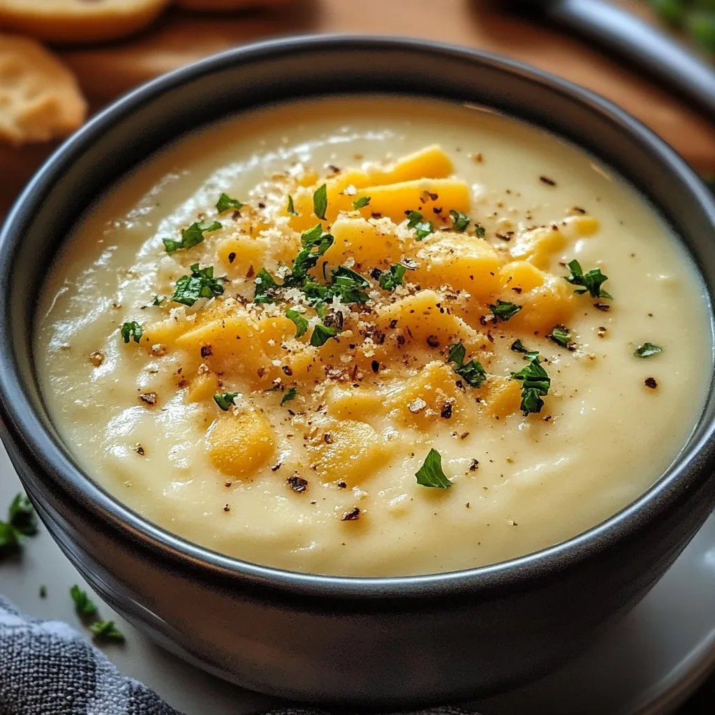 Creamy Cheesy Potato Soup