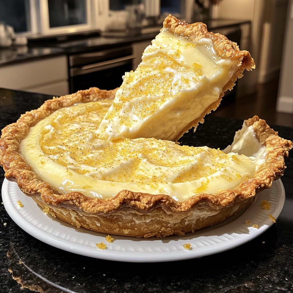 Meyer Lemon Chess Pie
