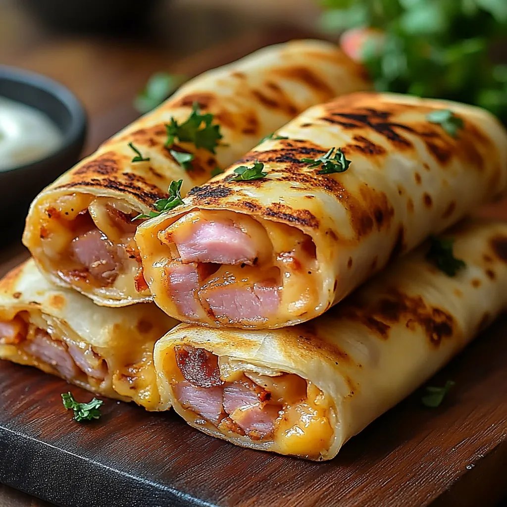 Air Fryer Hot Chicken Ham & Cheese Wraps: An Amazing Ultimate Recipe