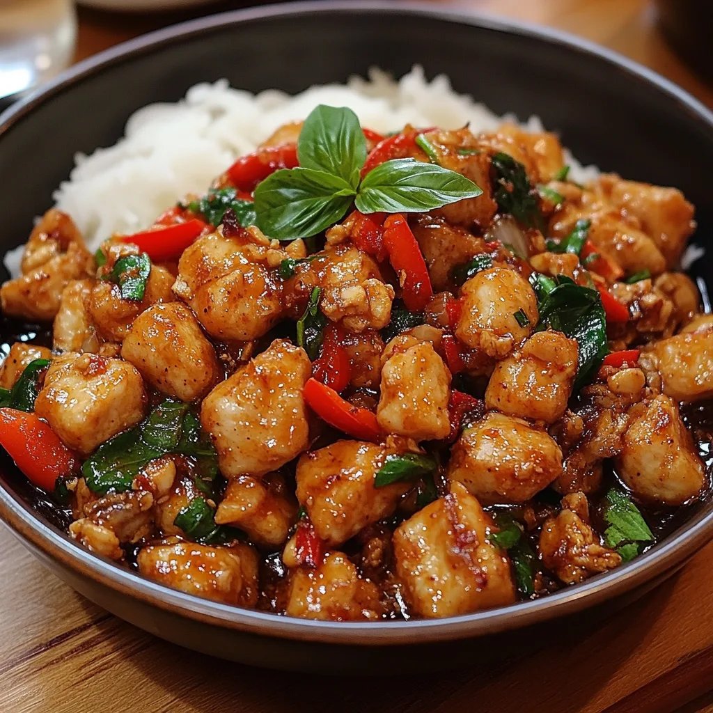 Spicy Pad Kra Pao (Thai Basil Chicken): An Incredible Ultimate Recipe