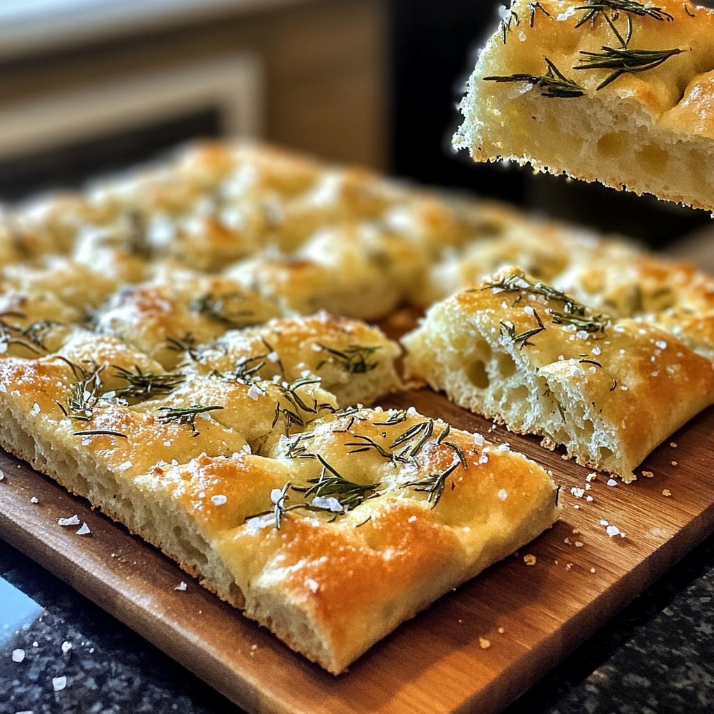 Focaccia Rosemary Bread