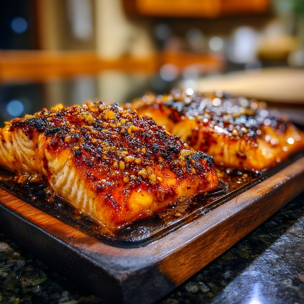 Tangy Honey Dijon Salmon