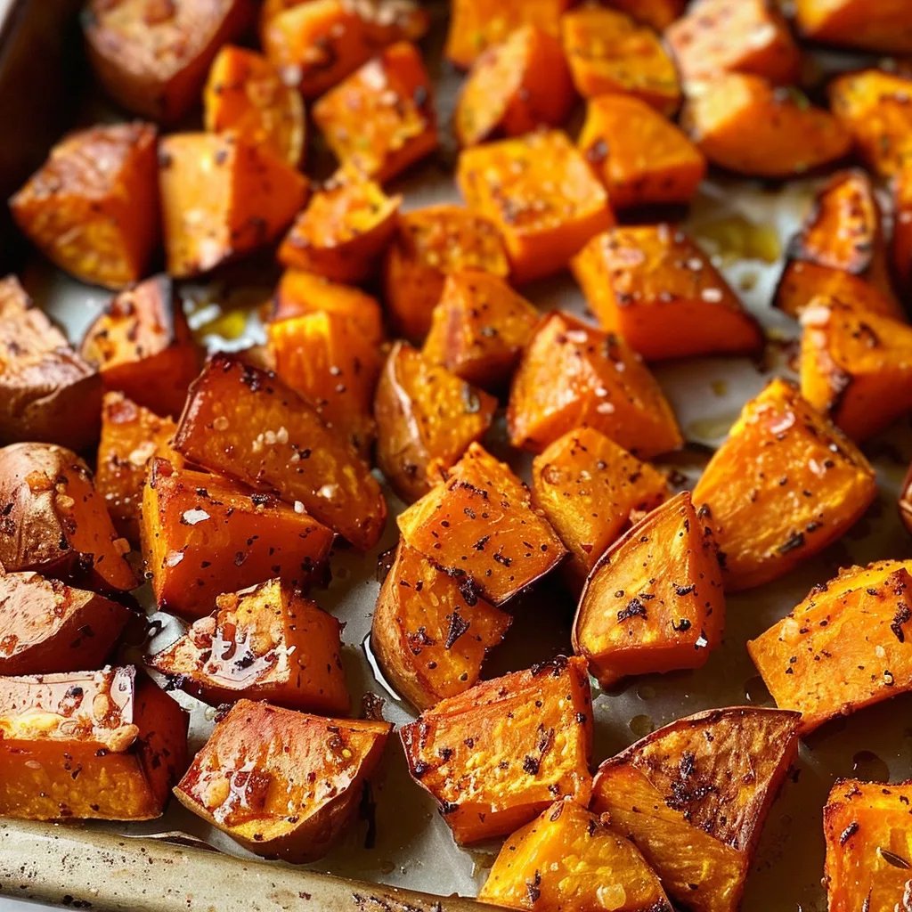 Crispy Roasted Sweet Potatoes
