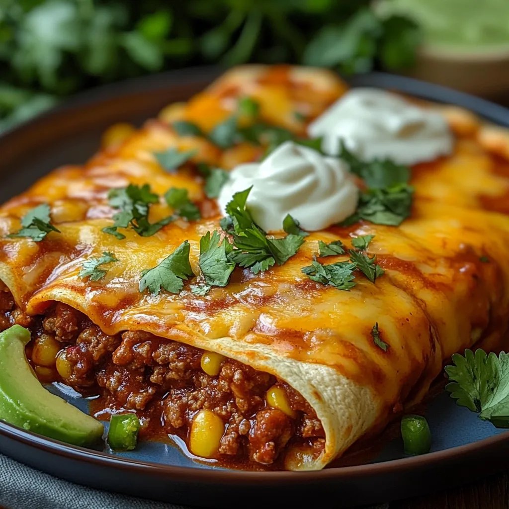 Easy Cheesy Ground Beef Enchiladas: An Incredible Ultimate Recipe