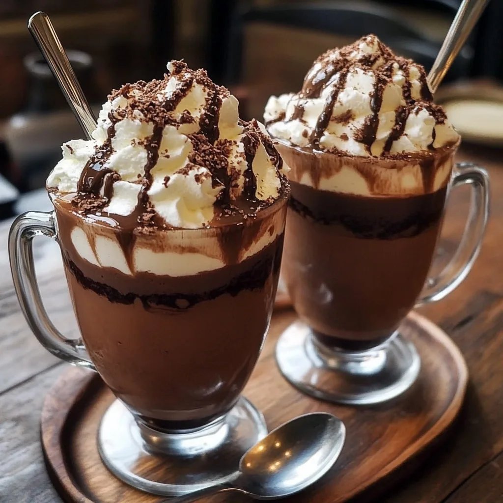 Hot Chocolate Floats