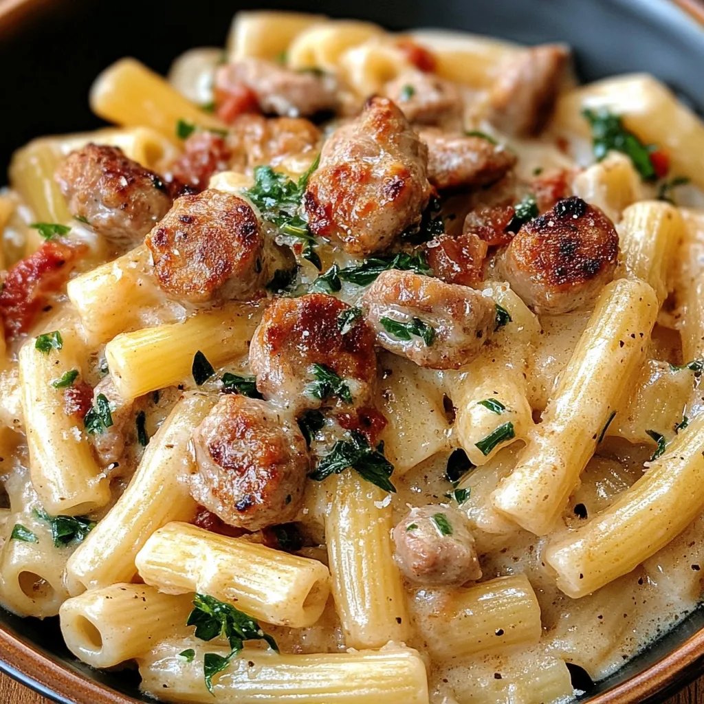 Creamy Tuscan Sausage Pasta: An Incredible Ultimate Recipe