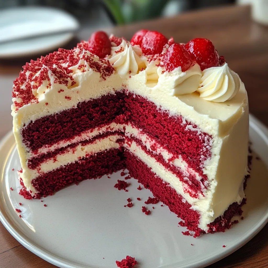 Red Velvet Buttermilk Cake