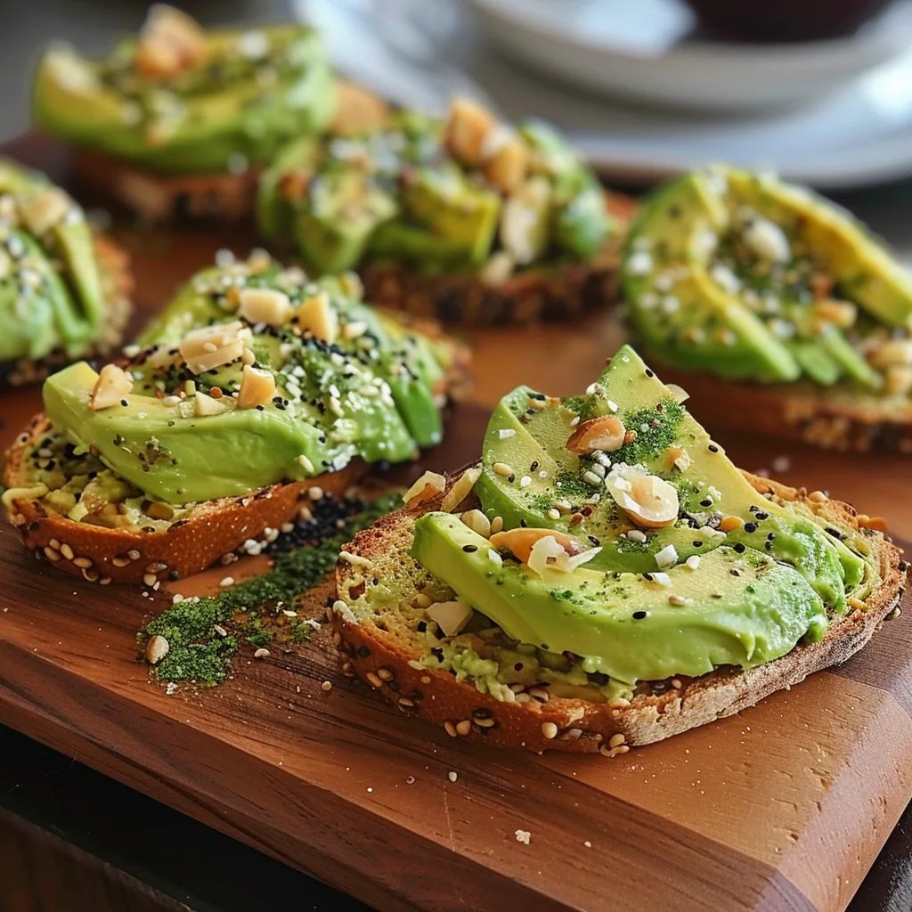 Miniature Avocado Toasts