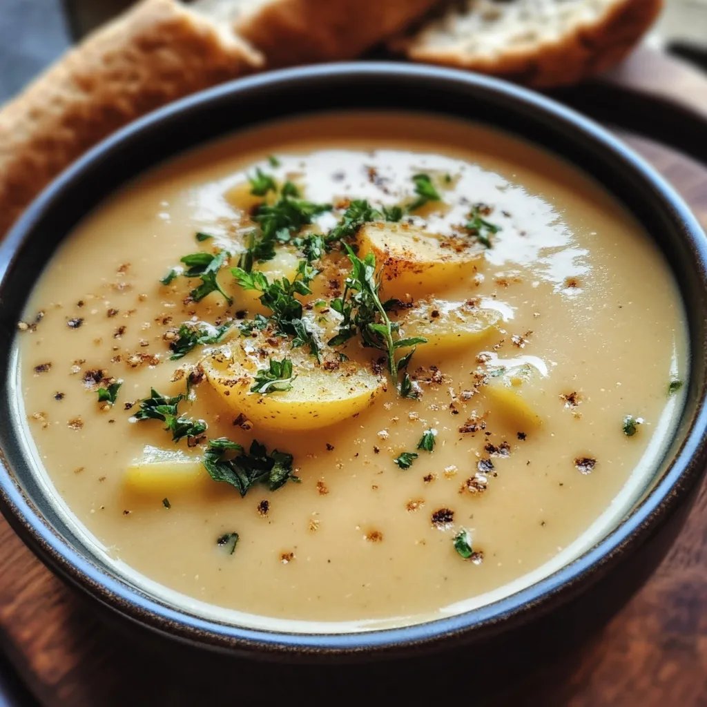 Cheddar Garlic Herb Potato Soup: The Essential 7-Step Amazing Recipe