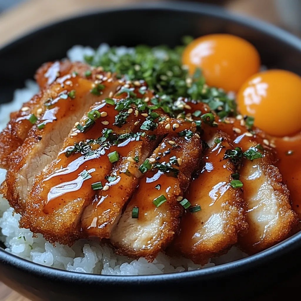 Japanese Katsu Bowls w/ Tonkatsu Sauce: An Incredible 5-Step Recipe