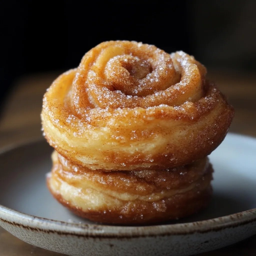 Flaky Gluten Free Cinnamon Cruffins