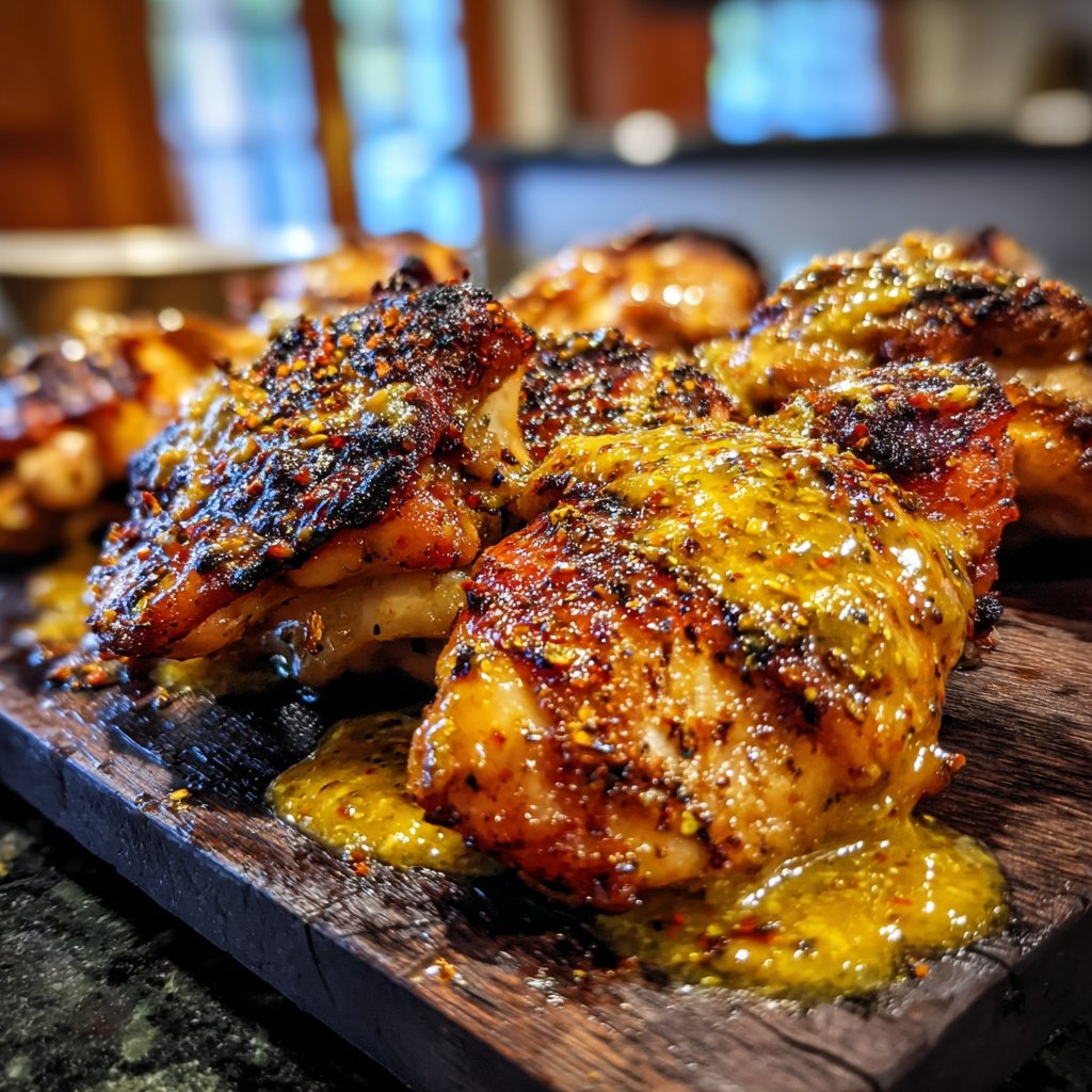 Oven-Baked Honey Mustard Chicken