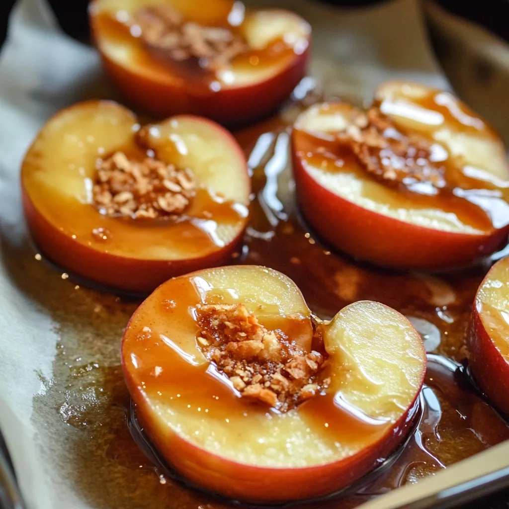 Caramel Apple Slices