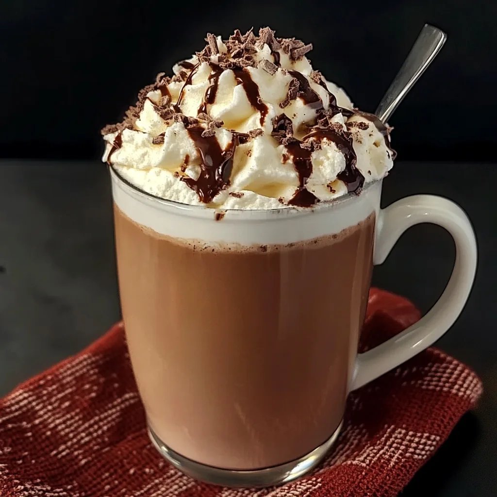 Decadent Whipped Hot Chocolate