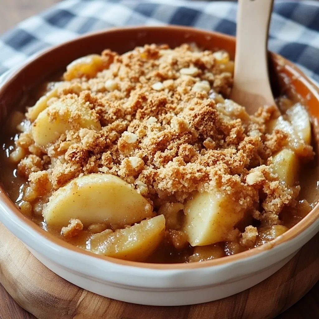 Baked Apple Crumble