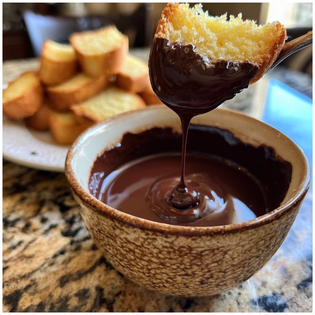 Sweet Chili Chocolate Fondue