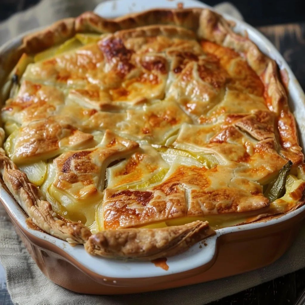 Jamie Oliver Leek And Potato Pie