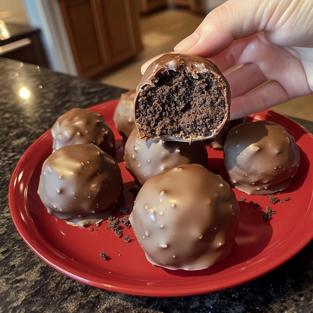 Christmas Unsweetened Oreo Balls