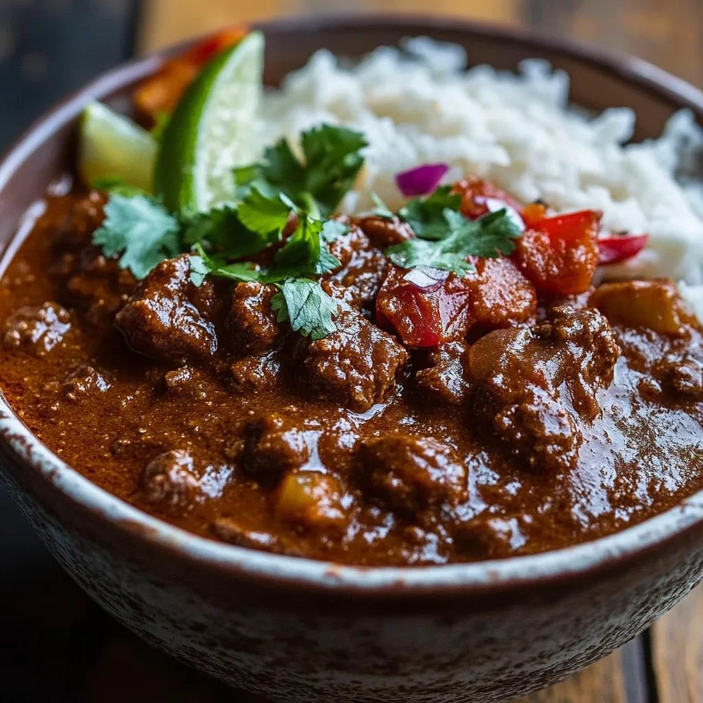 Authentic Beef Chile Colorado