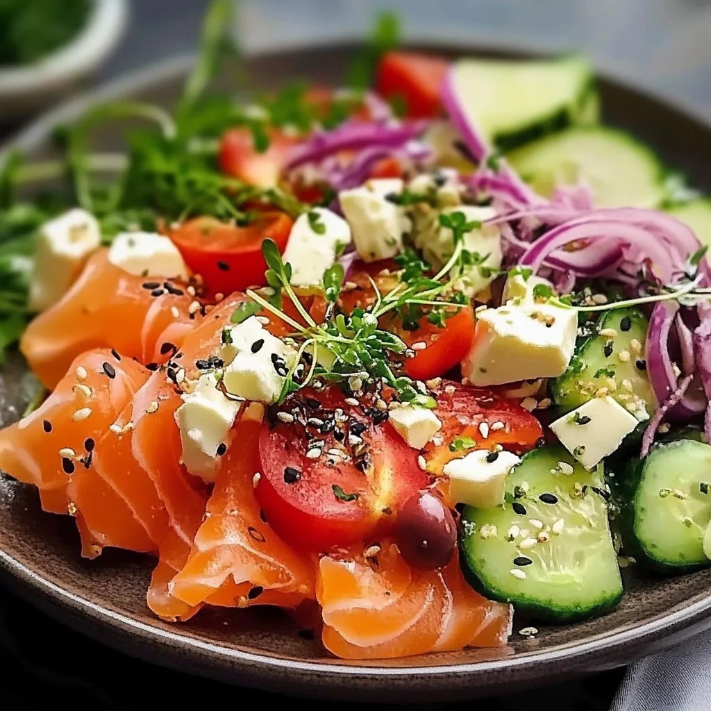 Smoked Salmon Salad