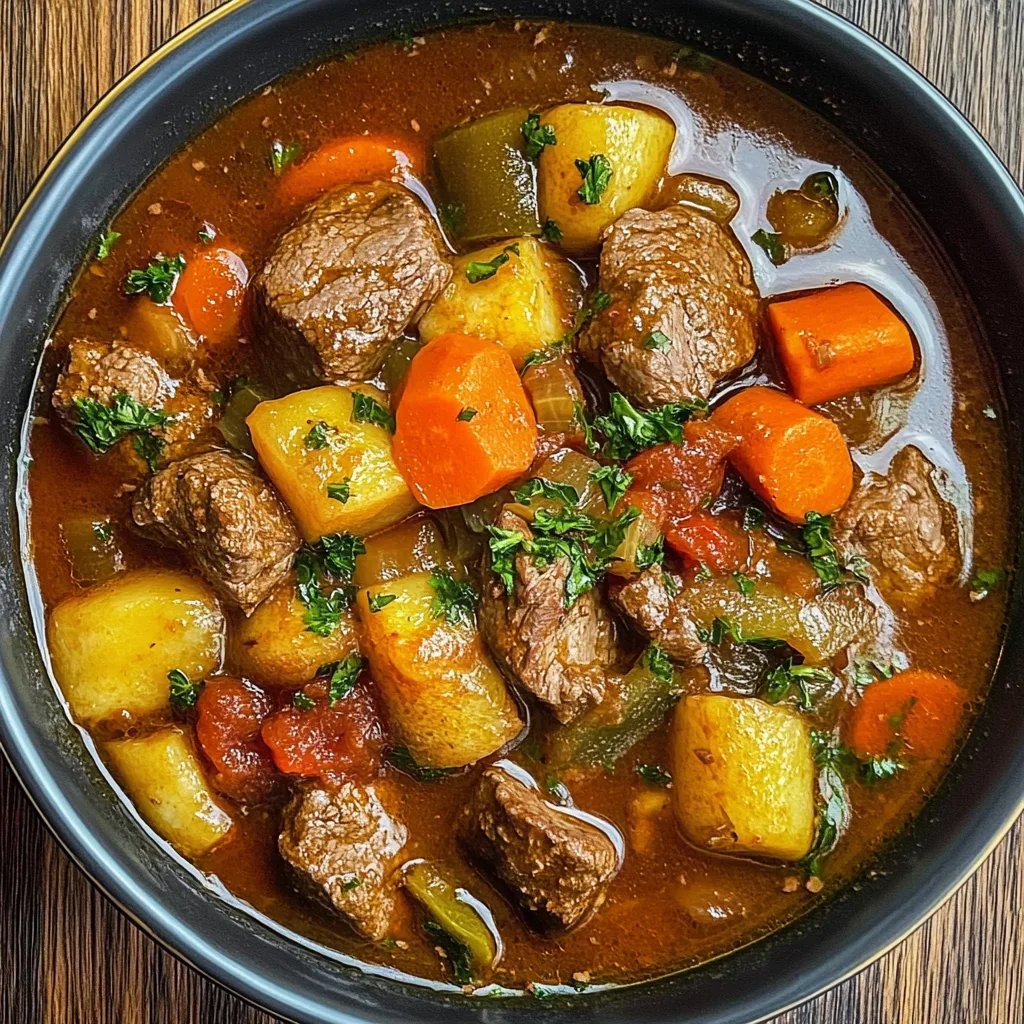 Crockpot Summer Beef Stew