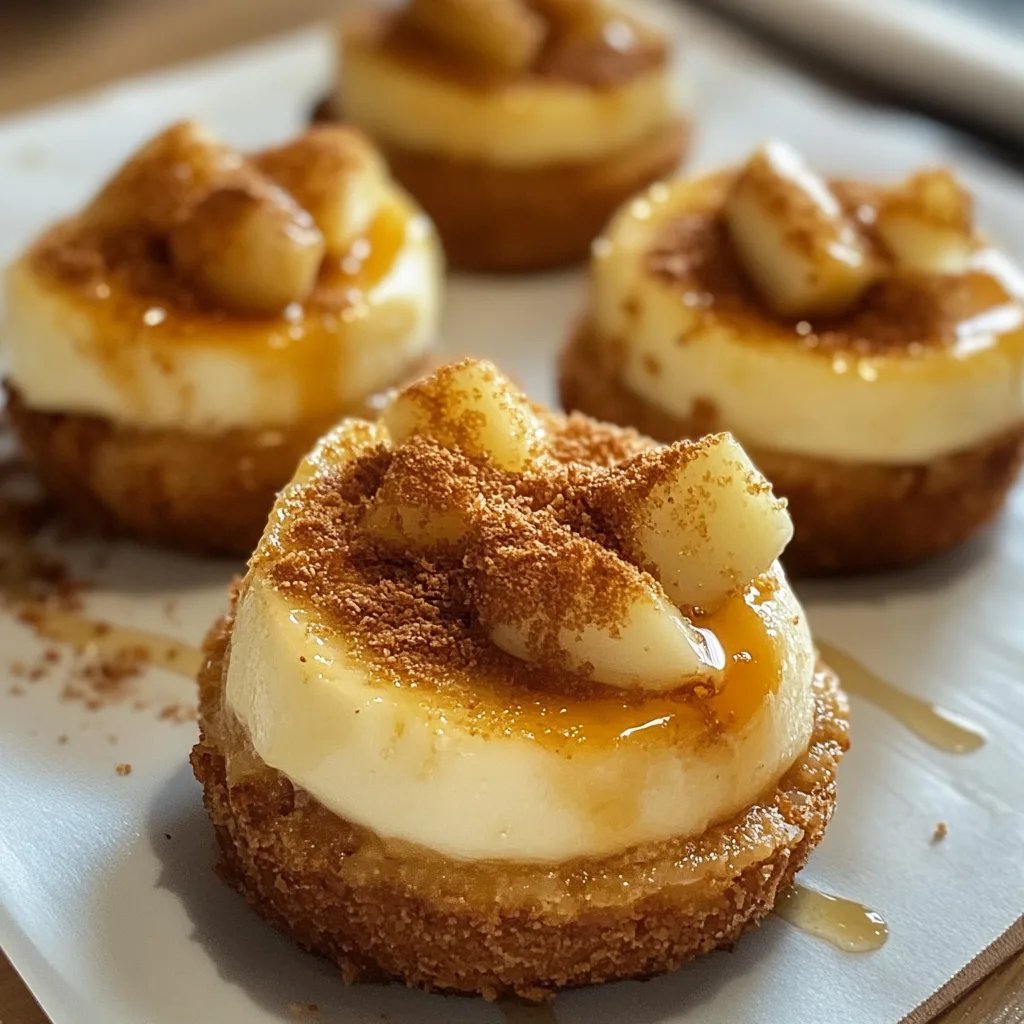 Apple Pie Cheesecake Bites