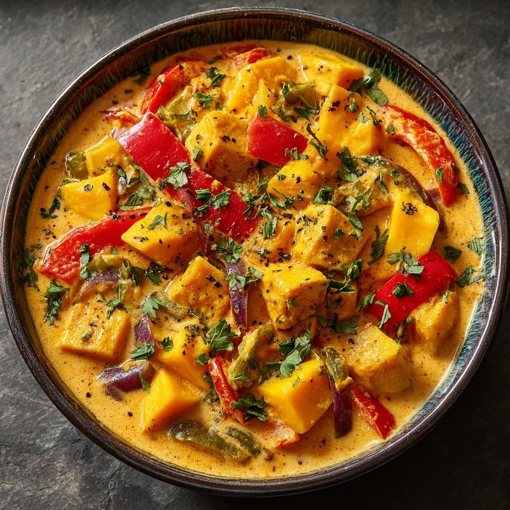 Creamy Jamaican Coconut Curry