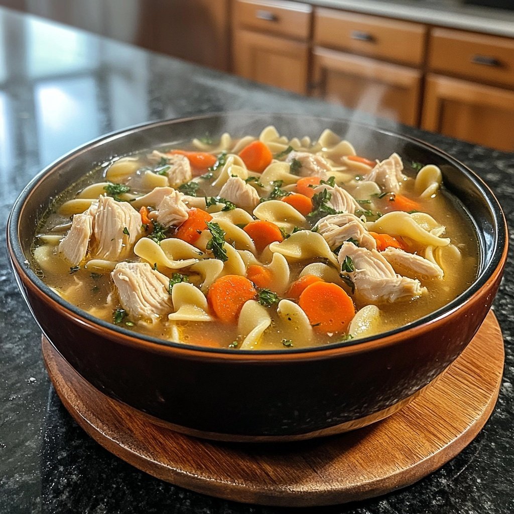 Homemade Chicken Noodle Soup